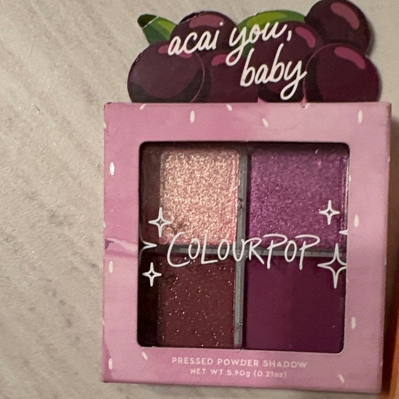 ColourPop Acai You Baby and On the Mango Shadow Set - Picture 2 of 6